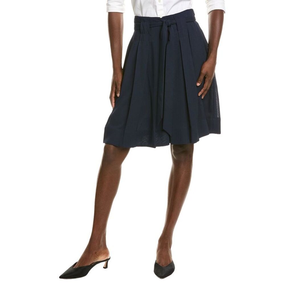 Proenza Schouler White Label Womens  Jess Skirt, Navy